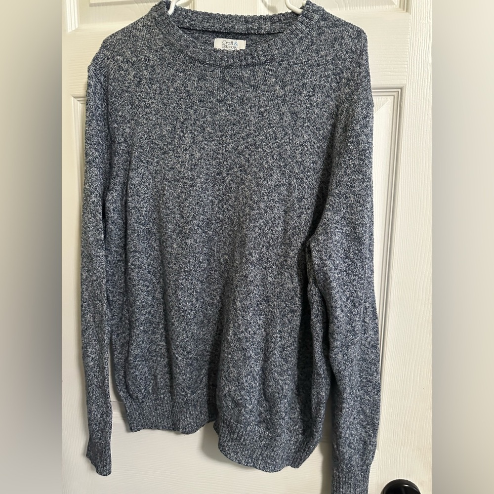 Men's Croft & Barrow Marbled Crewneck Sweater XL